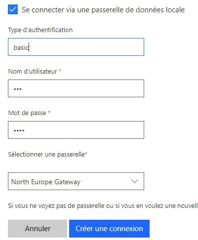 plateforme sharepoint selection passerelle donnees locales